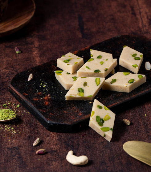 The Baklava Box Pista Kaju Barfi
